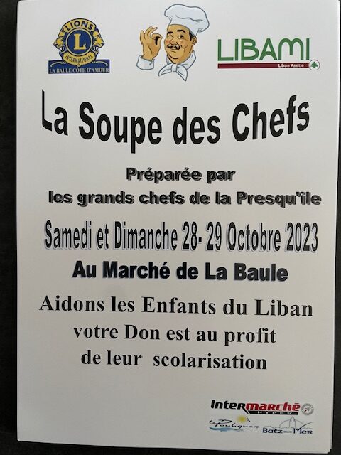 La Première soupe des Chefs de la presqu’île…